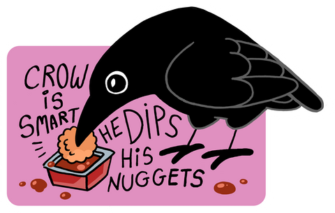 Crow Nuggets sticker